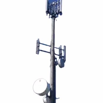 30 Meter Telecommunication Wifi Portable Gsm Base Station Microwave Waveguide Transmission Antenna Communication Tower
