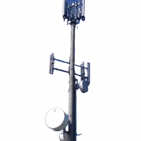 30 Meter Telecommunication Wifi Portable Gsm Base Station Microwave Waveguide Transmission Antenna Communication Tower