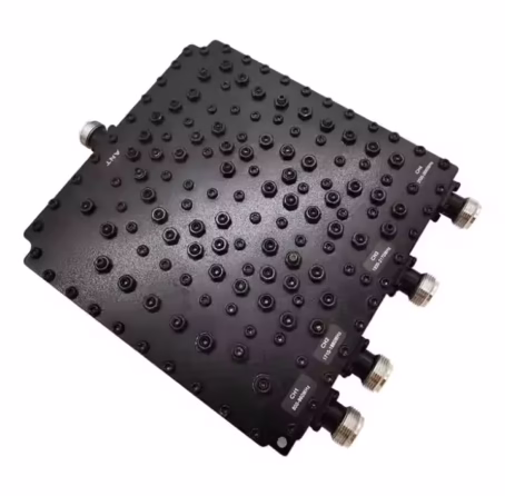 RF Combiner Duplexer Diplexer 800-2690MHz 4 Ports 200W N DIN 7/16 for Telecommunication Base Station IBS BTS DAS